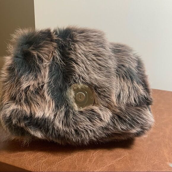 Henri Bendel Faux Fur Flap Purse - Picture 6 of 15